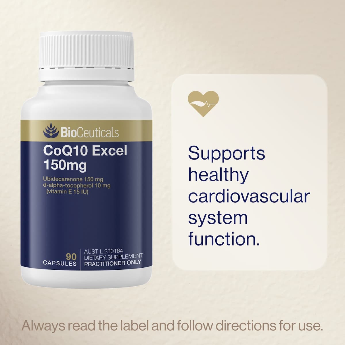 Thumbnail BioCeuticals CoQ10 Excel 150mg 90 Capsules
