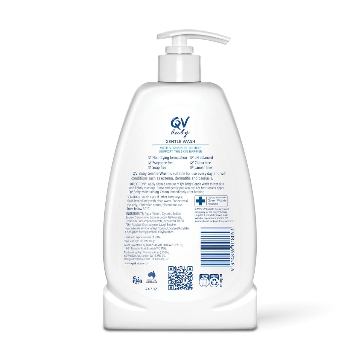 Thumbnail Ego QV Baby Gentle Wash 500g