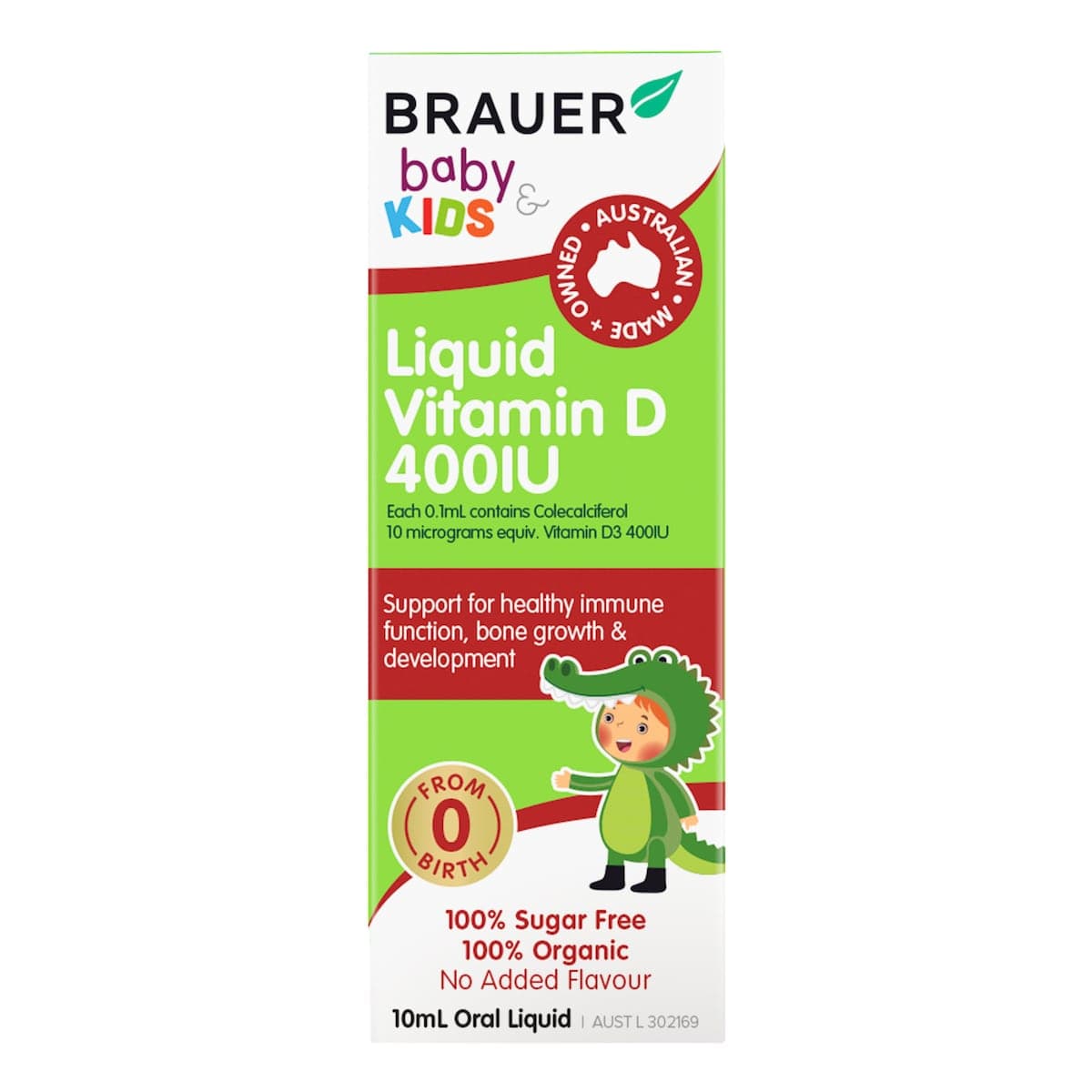 Thumbnail Brauer Baby & Kids Liquid Vitamin D 400IU 10ml