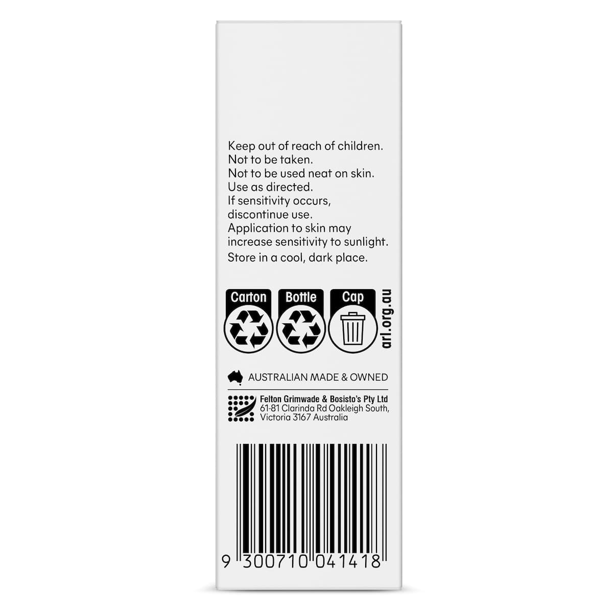 Thumbnail Bosisto's Natives Breathe Oil 15ml