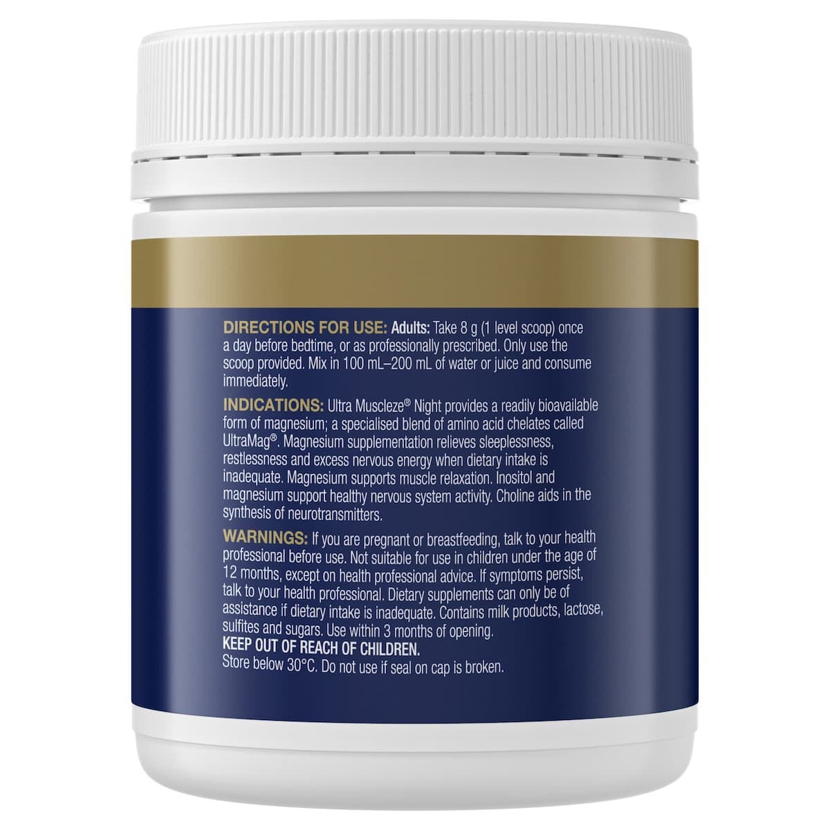 Thumbnail BioCeuticals Ultra Muscleze Night 400g
