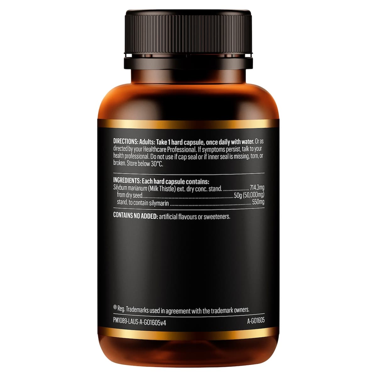 Thumbnail GO Healthy Milk Thistle 50000 1-A-Day 60 Vege Capsules