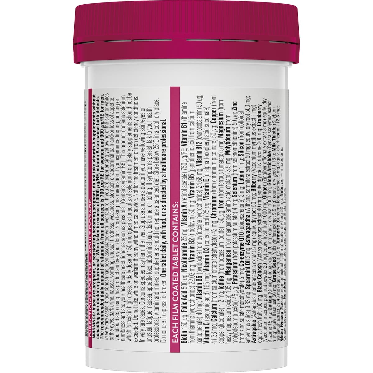 Thumbnail Swisse Ultivite Womens 50+ Multivitamin 90 Tablets