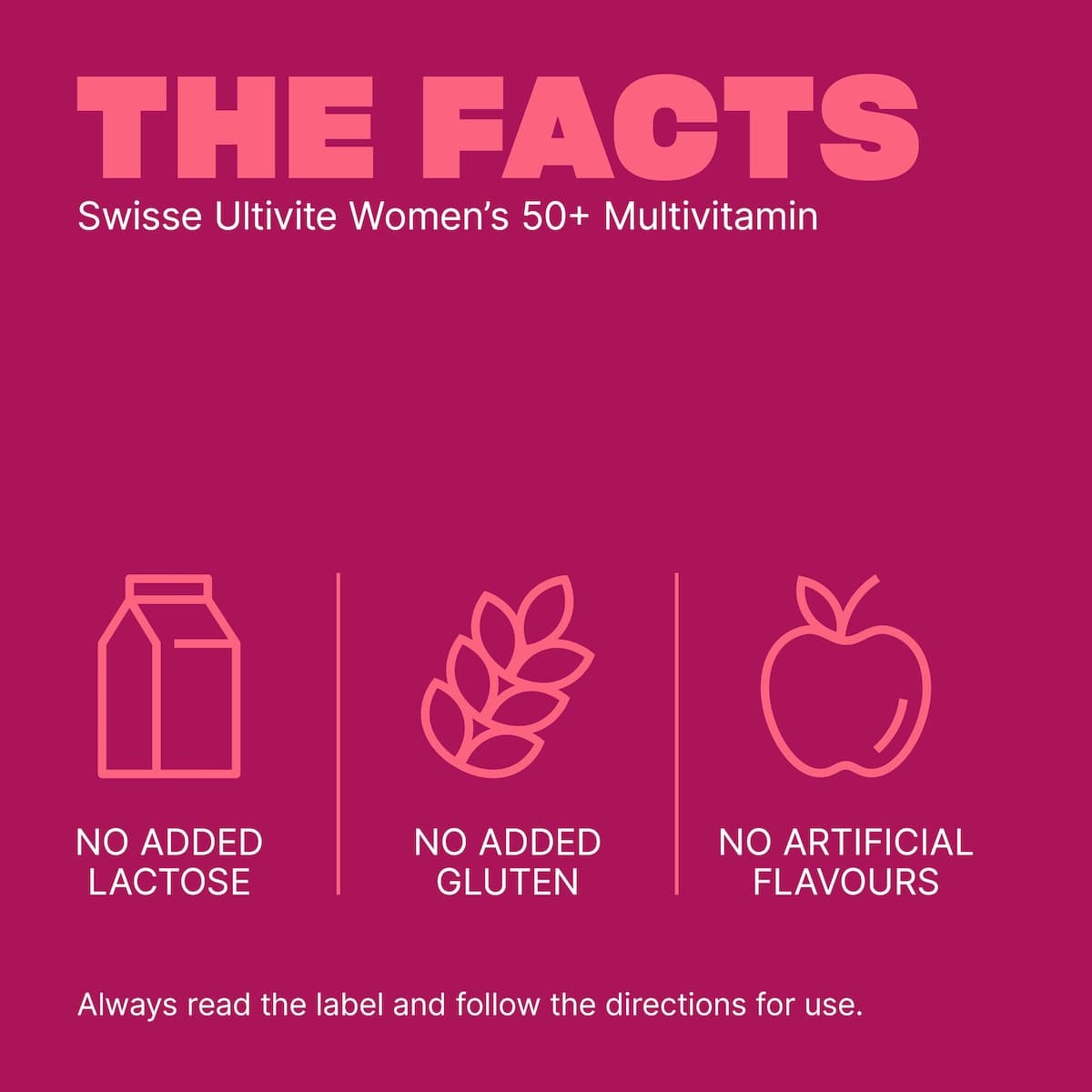 Thumbnail Swisse Ultivite Womens 50+ Multivitamin 90 Tablets