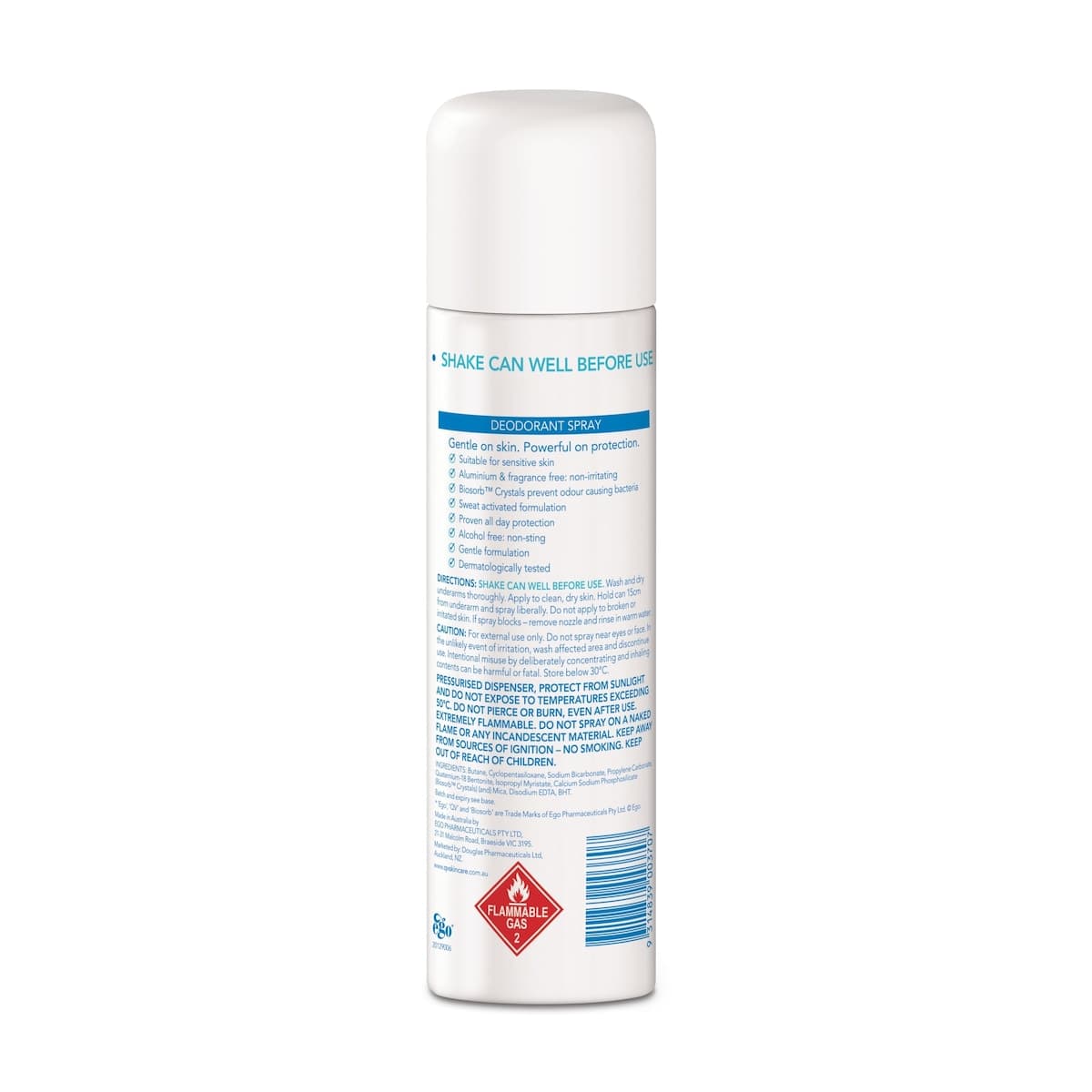 Thumbnail Ego QV Naked Deodorant Spray 100g