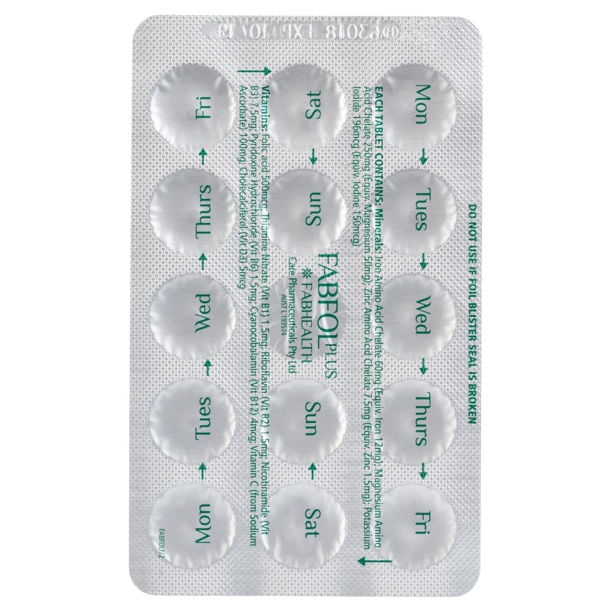 Thumbnail Fabfol Pregnancy 56 tablets