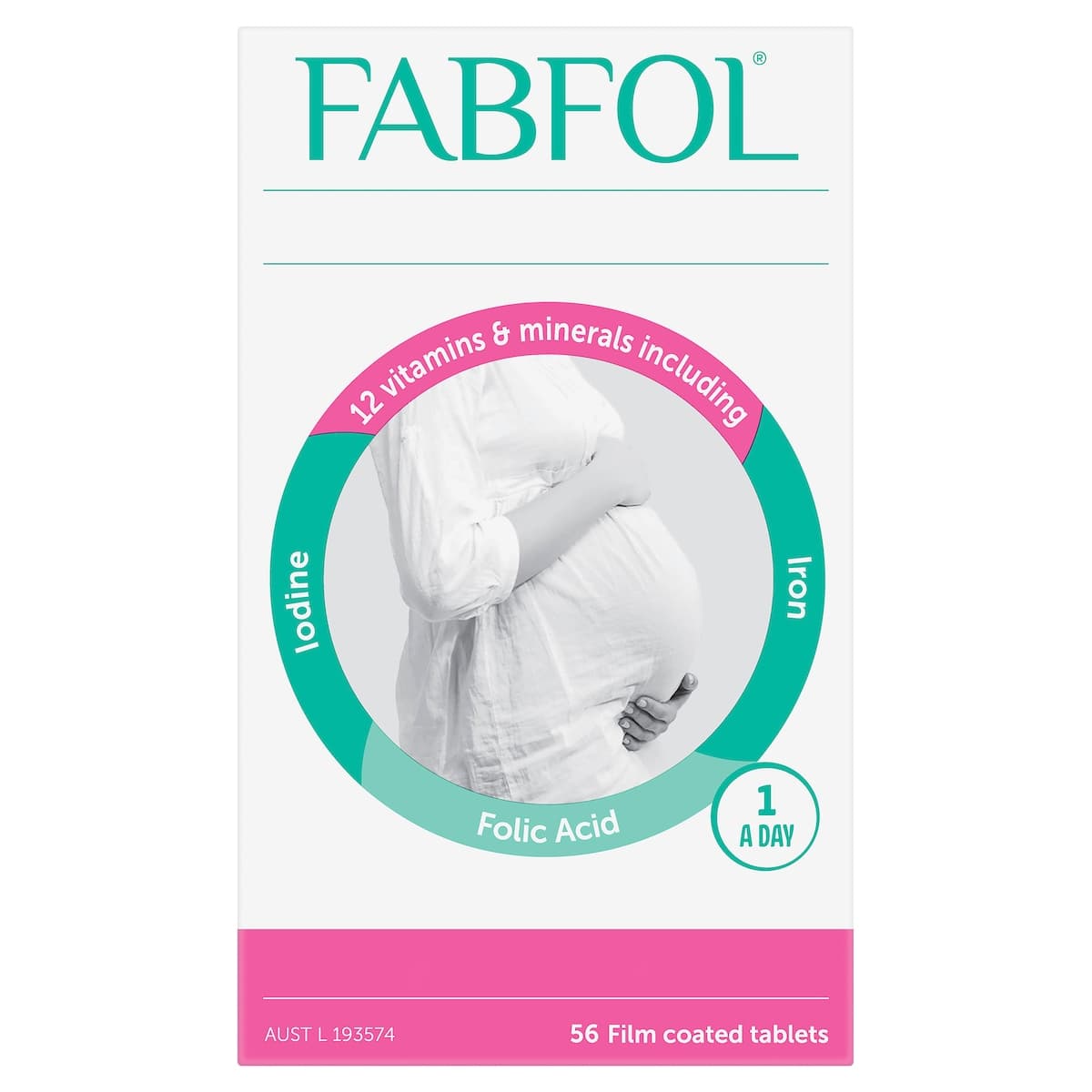 Thumbnail Fabfol Pregnancy 56 tablets