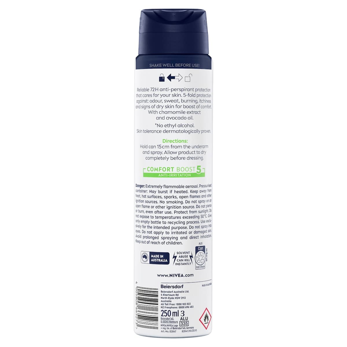 Thumbnail Nivea Men Anti-Perspirant Deodarant Spray Sensitive Protect 250ml