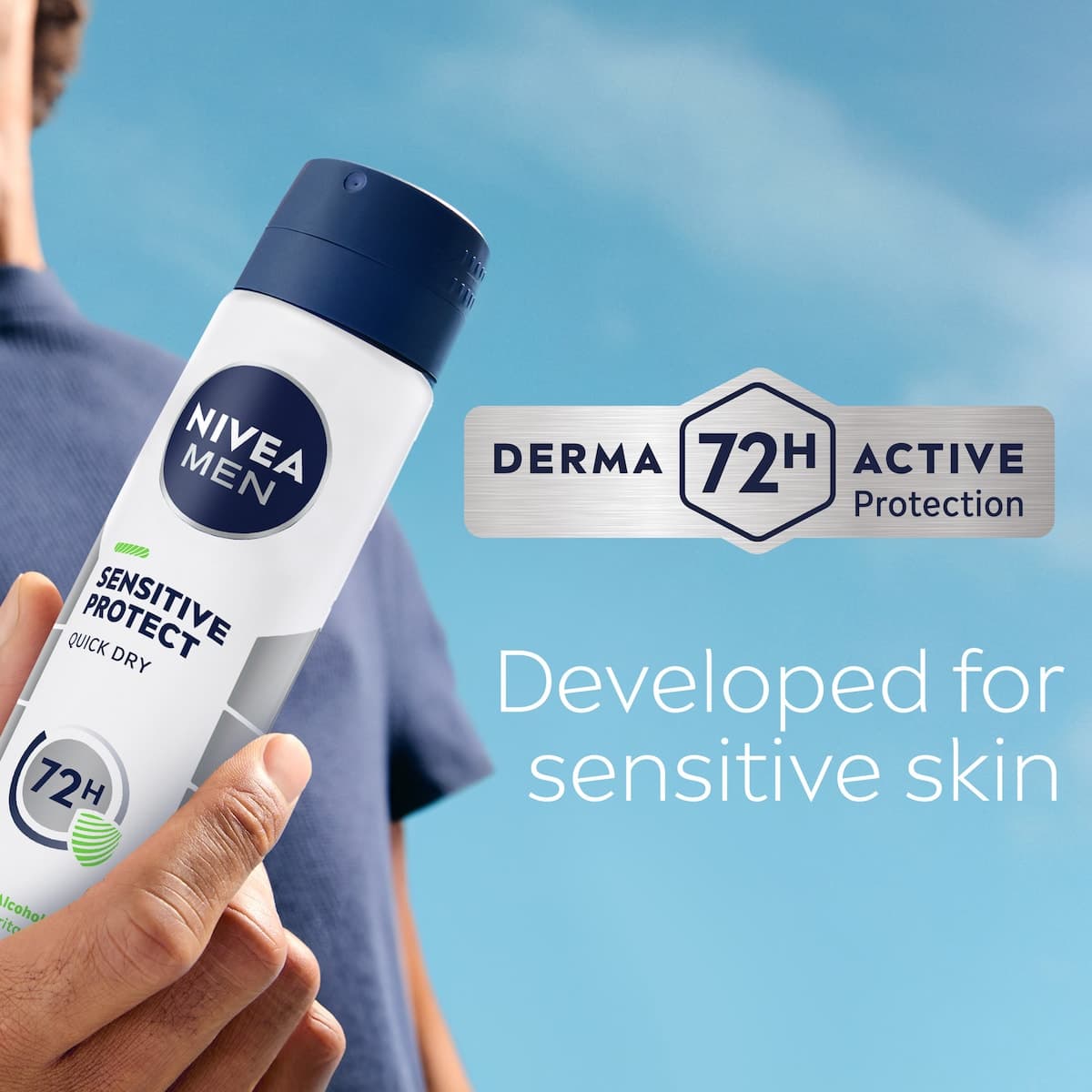 Thumbnail Nivea Men Anti-Perspirant Deodarant Spray Sensitive Protect 250ml