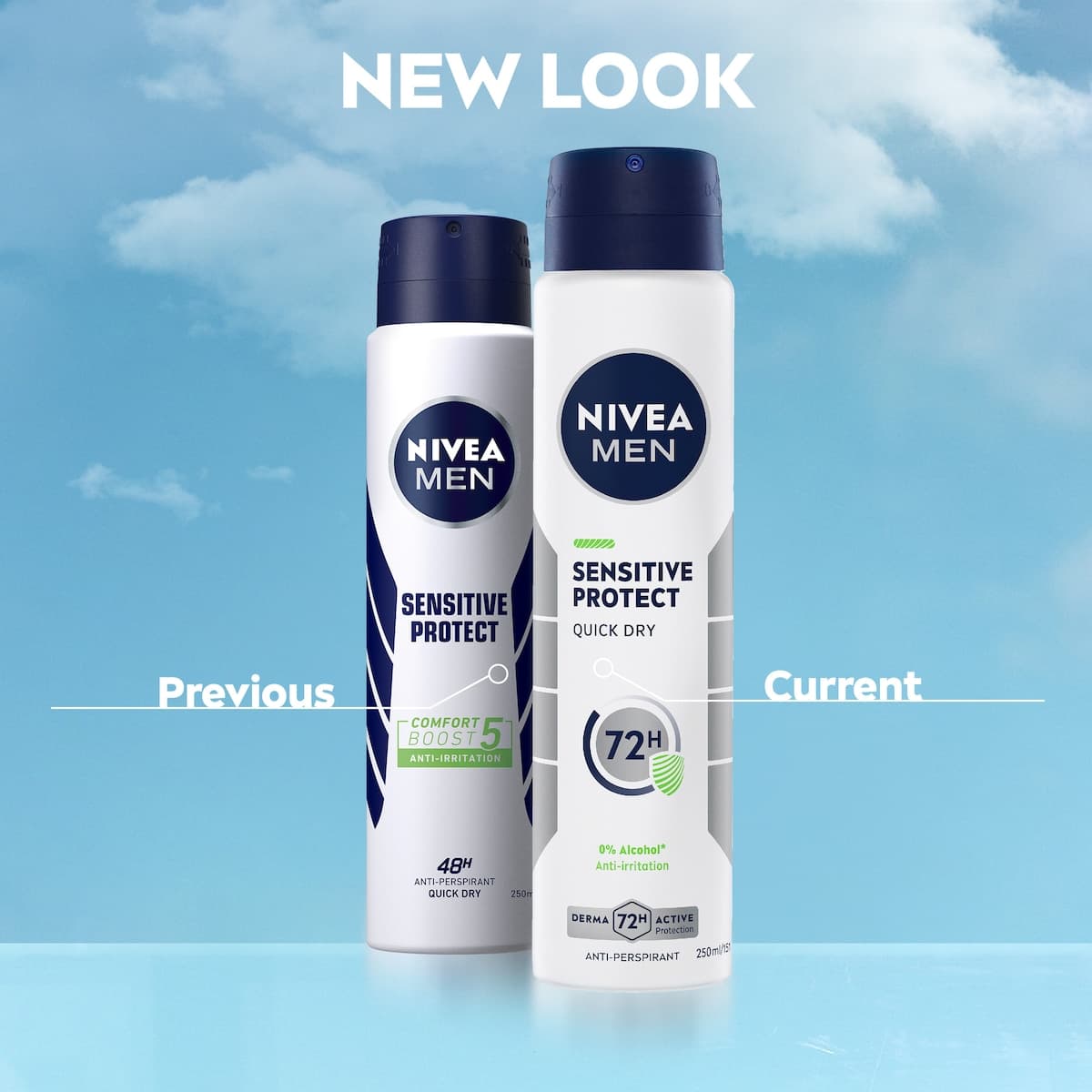 Thumbnail Nivea Men Anti-Perspirant Deodarant Spray Sensitive Protect 250ml
