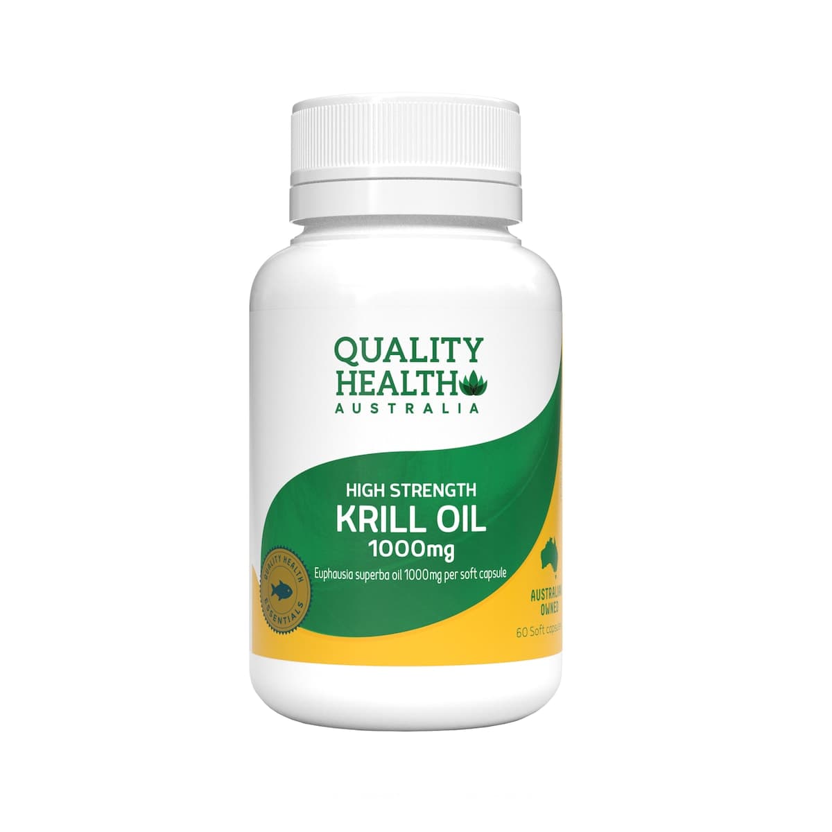 Thumbnail Quality Health High Strength Krill Oil 1000mg 60 Capsules
