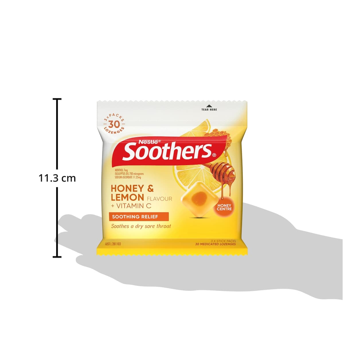 Thumbnail Nestle Soothers Honey & Lemon Multipack 3 x 10 Lozenges