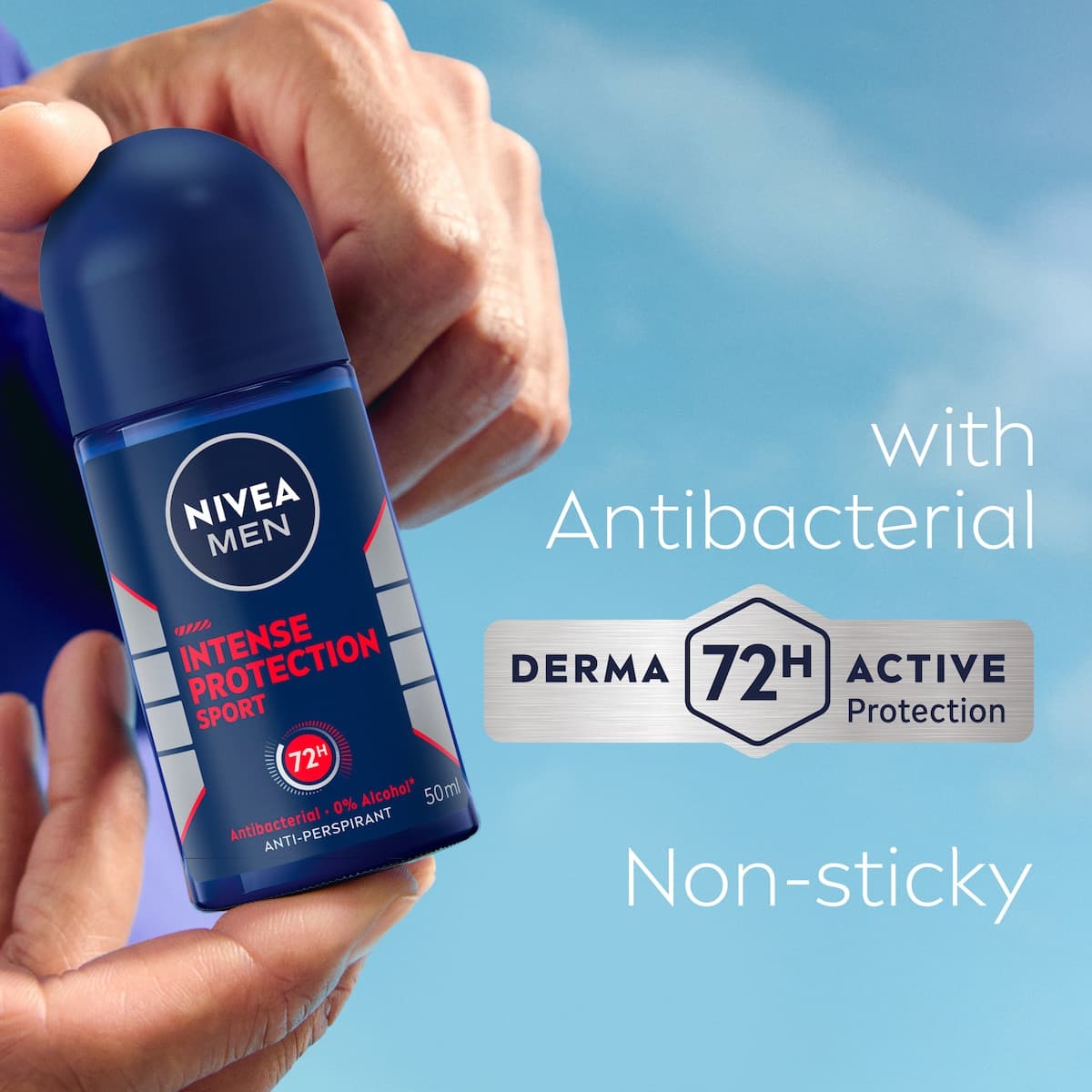 Thumbnail Nivea Men Intense Protection Sport Anti-Perspirant Roll on 50ml