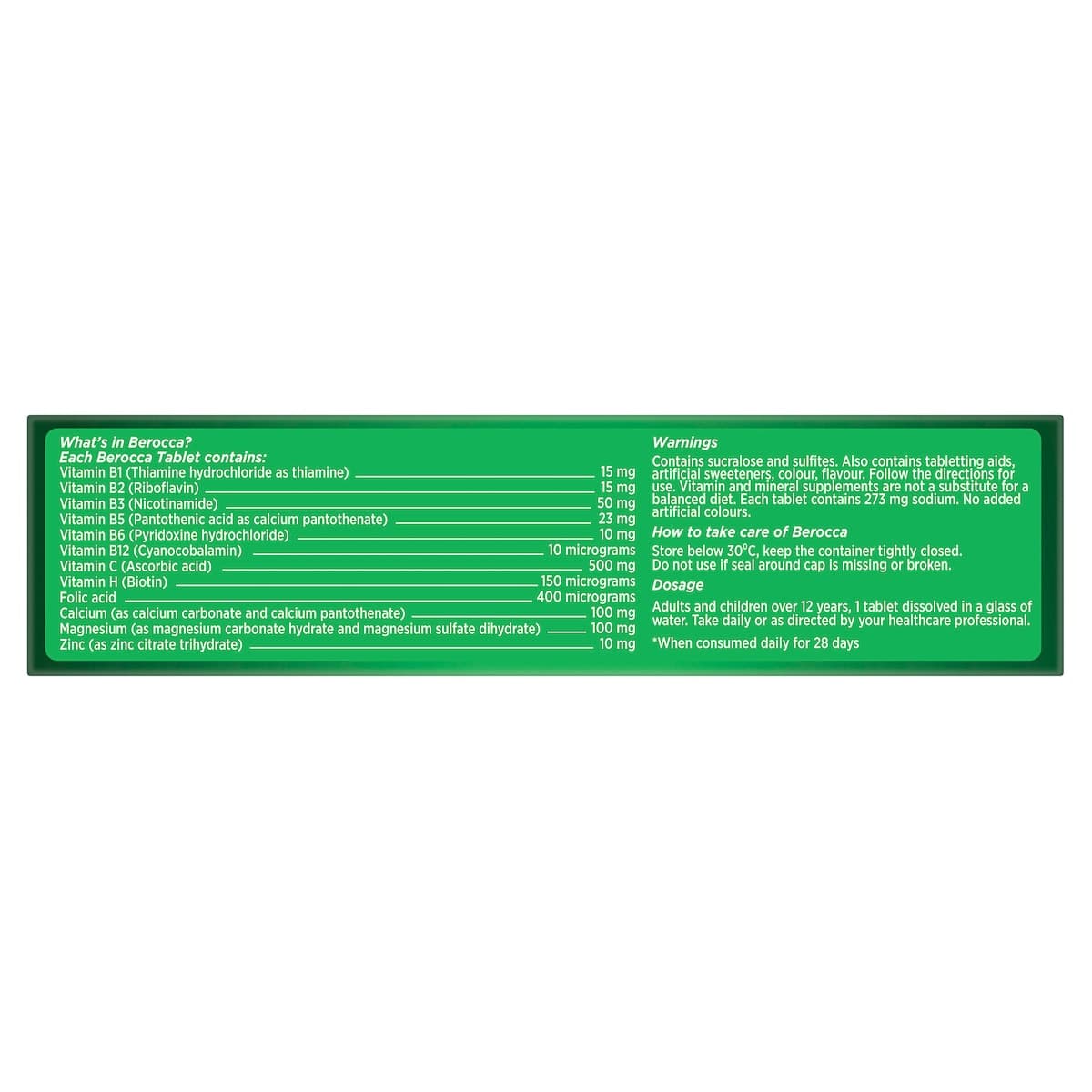 Thumbnail Berocca Energy Mango & Orange Effervescent Tablets 30 Pack