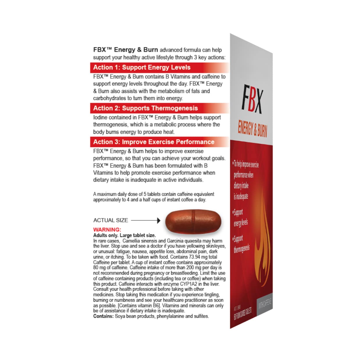 Thumbnail Naturopathica FBX Energy & Burn 60 Tablets