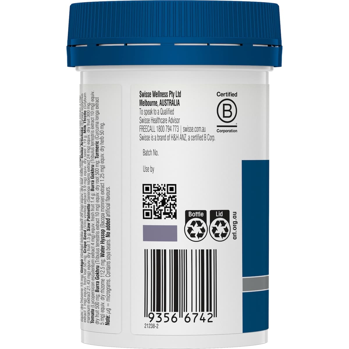 Thumbnail Swisse Ultivite Mens 50+ Multivitamin 60 Tablets
