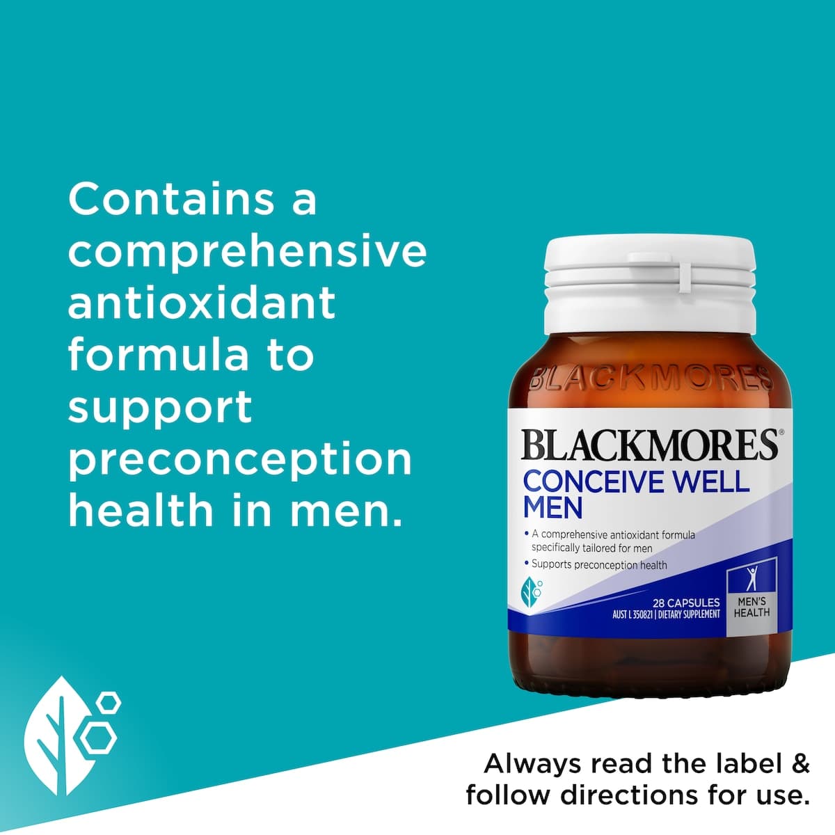 Thumbnail Blackmores Conceive Well Men 28 Tablets