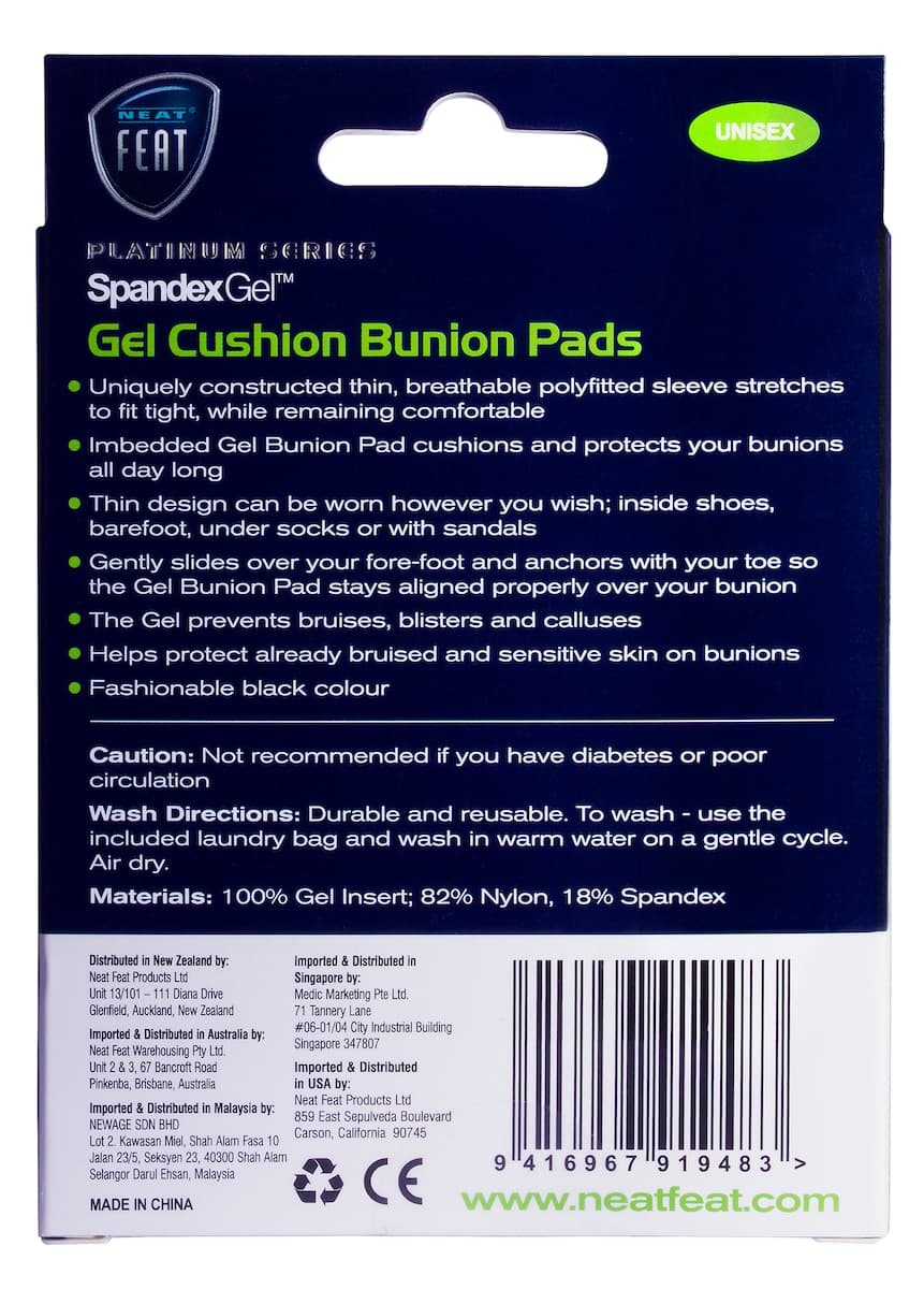 Thumbnail Neat Feat Spandex Gel Cushion Bunion Pad Large 1 Pair
