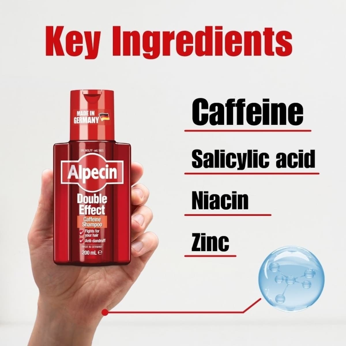 Thumbnail Alpecin Double-Effect Caffeine Shampoo 200ml