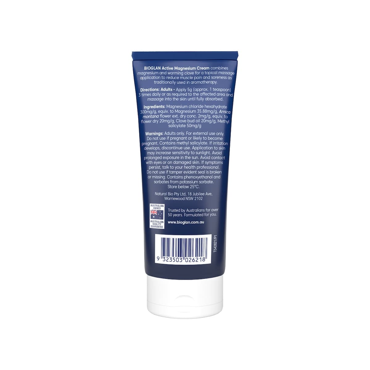 Thumbnail Bioglan Active Magnesium Cream 100g