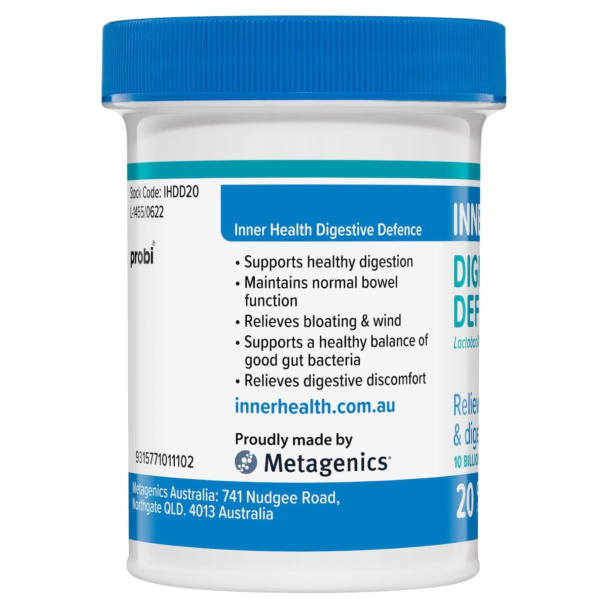 Thumbnail Inner Health Digestive Defence Fridge Free 20 Capsules