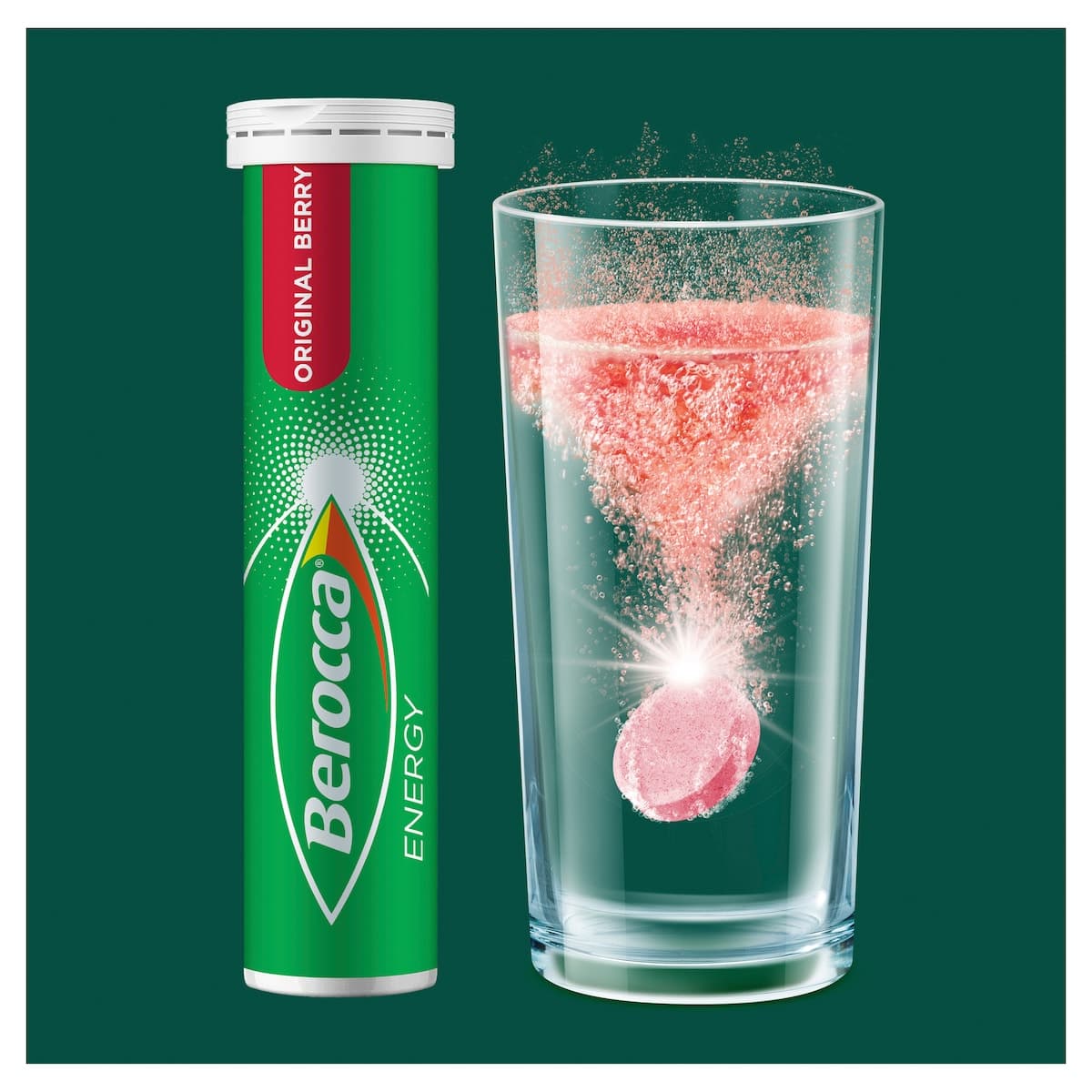 Thumbnail Berocca Energy Original Berry Effervescent Tablets 45 Pack