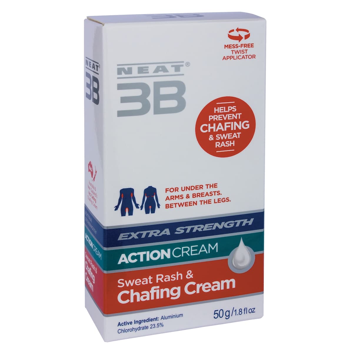 Thumbnail Neat 3B Action Cream Chafing & Sweat Rash Cream 50g