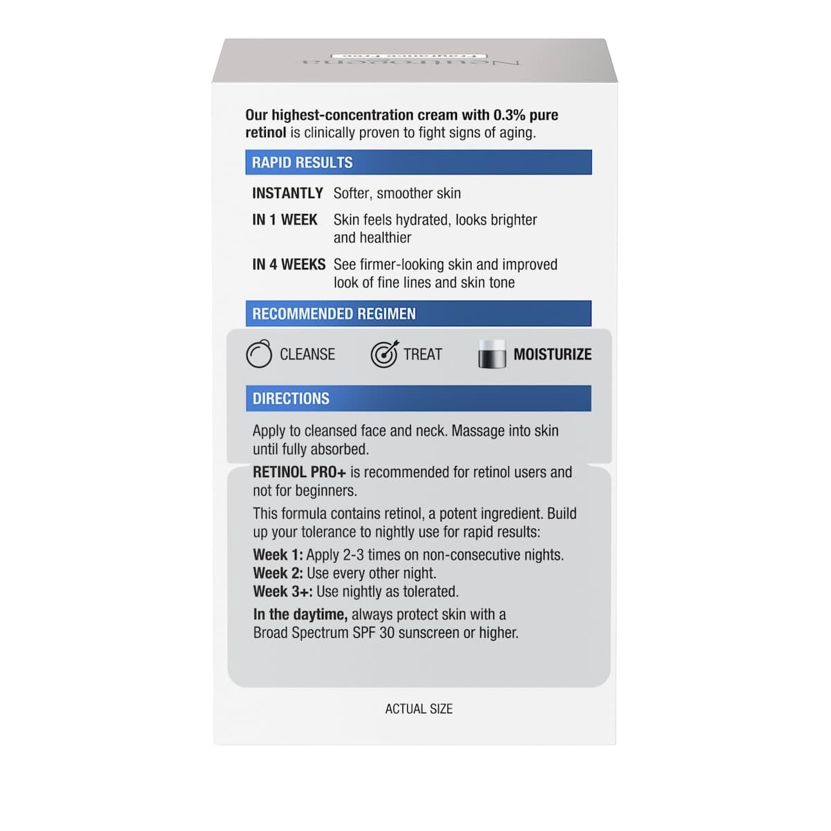 Thumbnail Neutrogena Rapid Wrinkle Repair Retinol Pro+ .3% Night Cream 48g