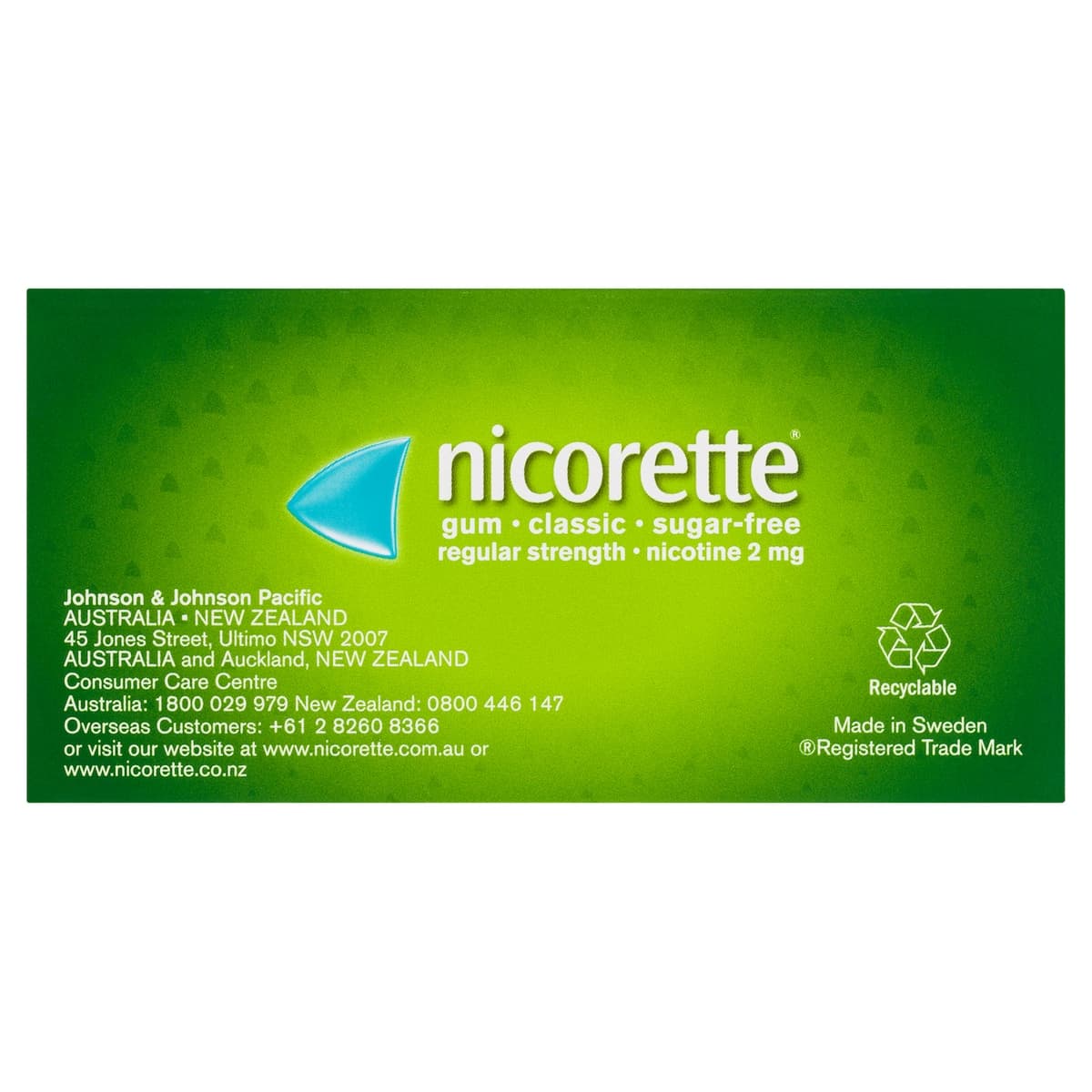 Thumbnail Nicorette Quit Smoking Nicotine Gum 2mg Classic 75 Pack