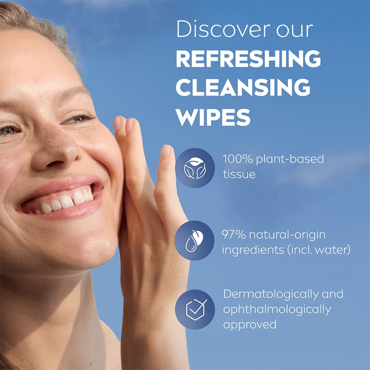 Thumbnail Nivea 3in1 Refreshing Facial Cleansing Wipes 7 Pack