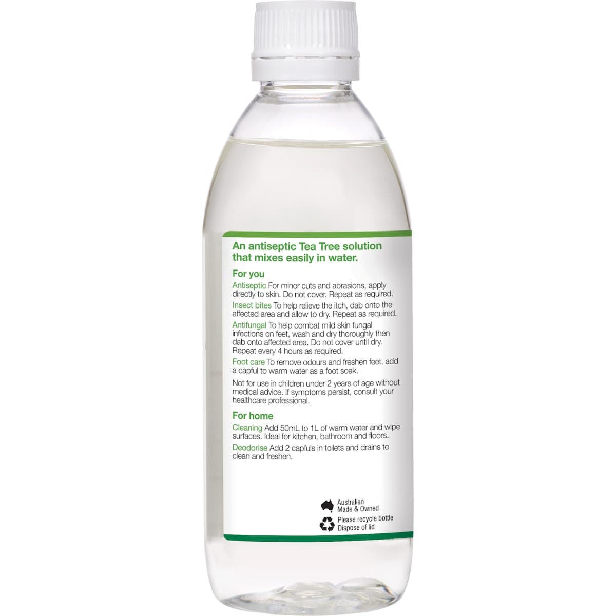 Thumbnail Bosisto's Tea Tree Solution 250ml