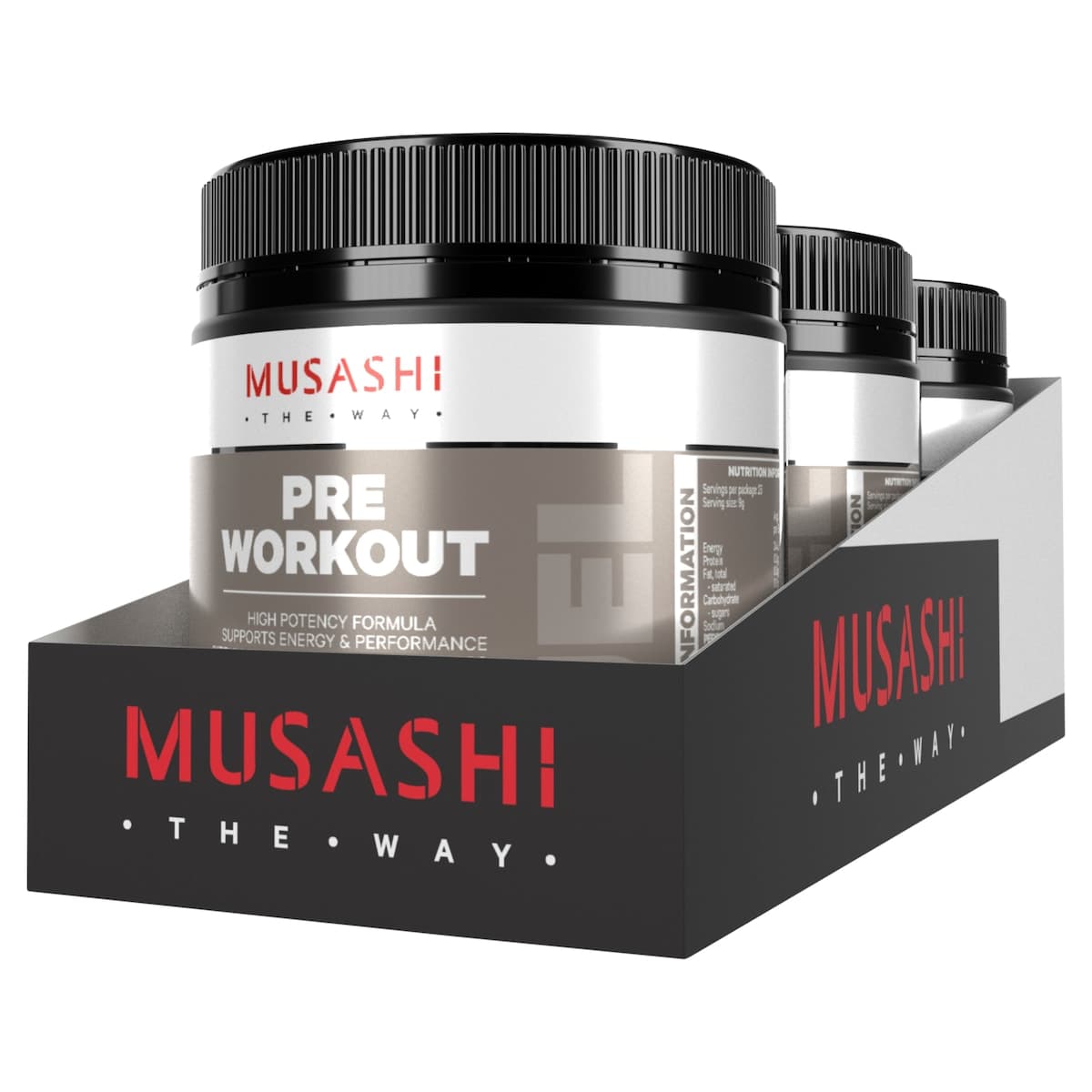 Thumbnail Musashi Pre Workout Purple Grape Flavour 225g