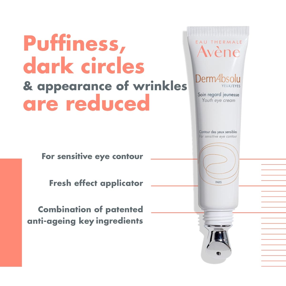 Thumbnail Avene DermAbsolu Youth Eye Cream 15ml