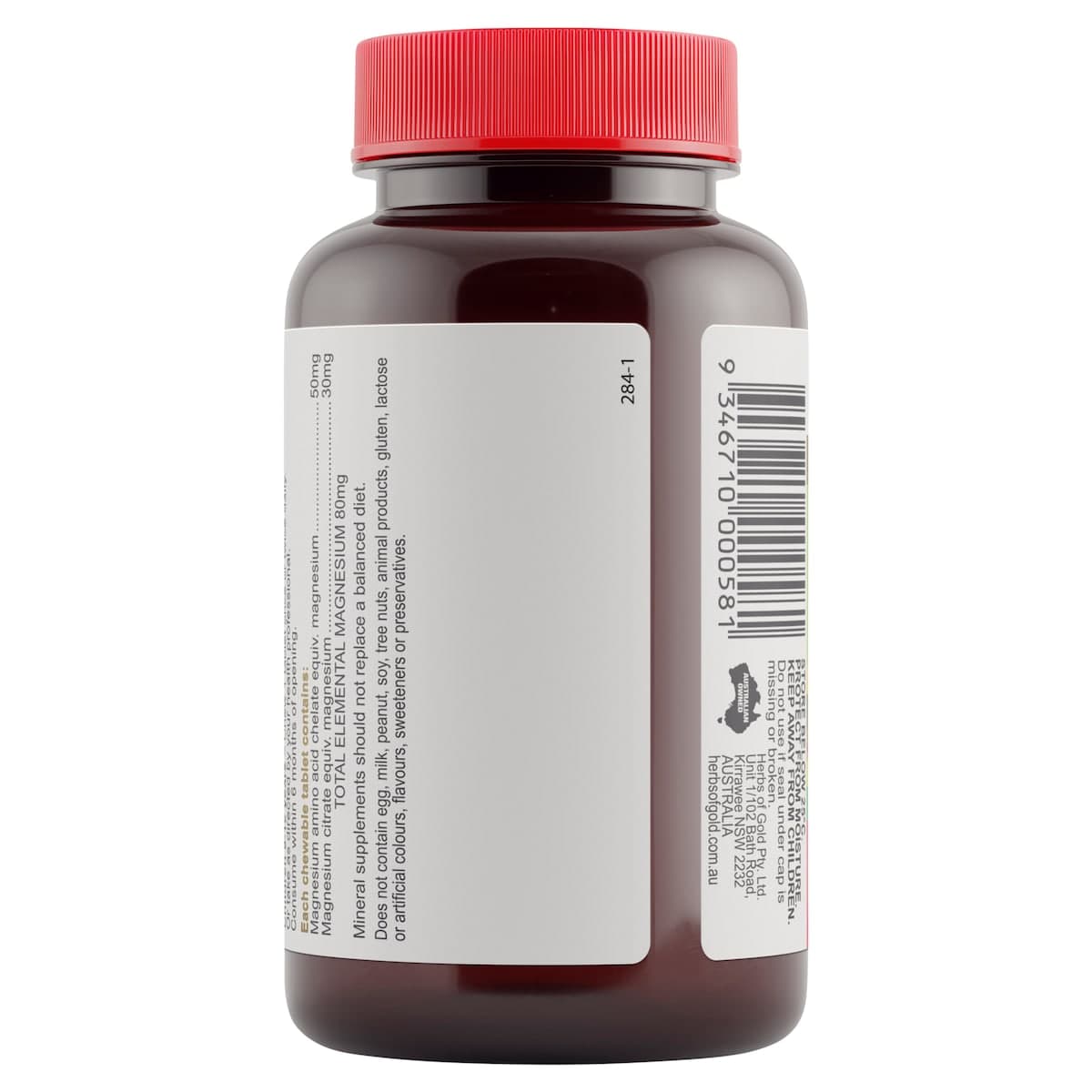 Thumbnail Herbs of Gold Childrens Magnesium Care 60 Tablets