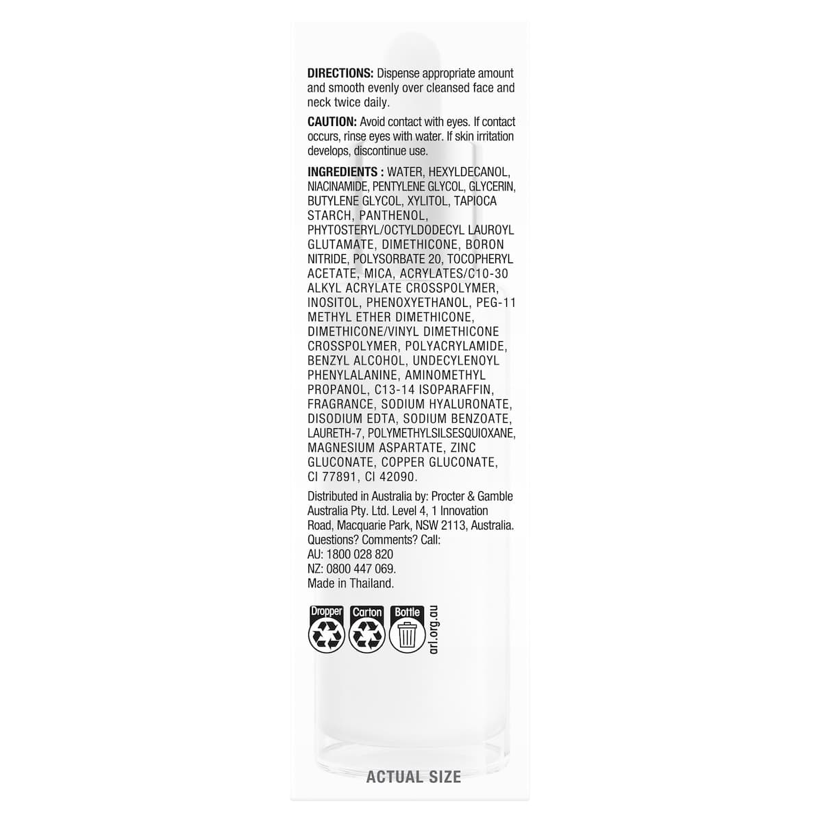 Thumbnail Olay Luminous Niacinamide + Hyaluronic Face Super Serum 30ml