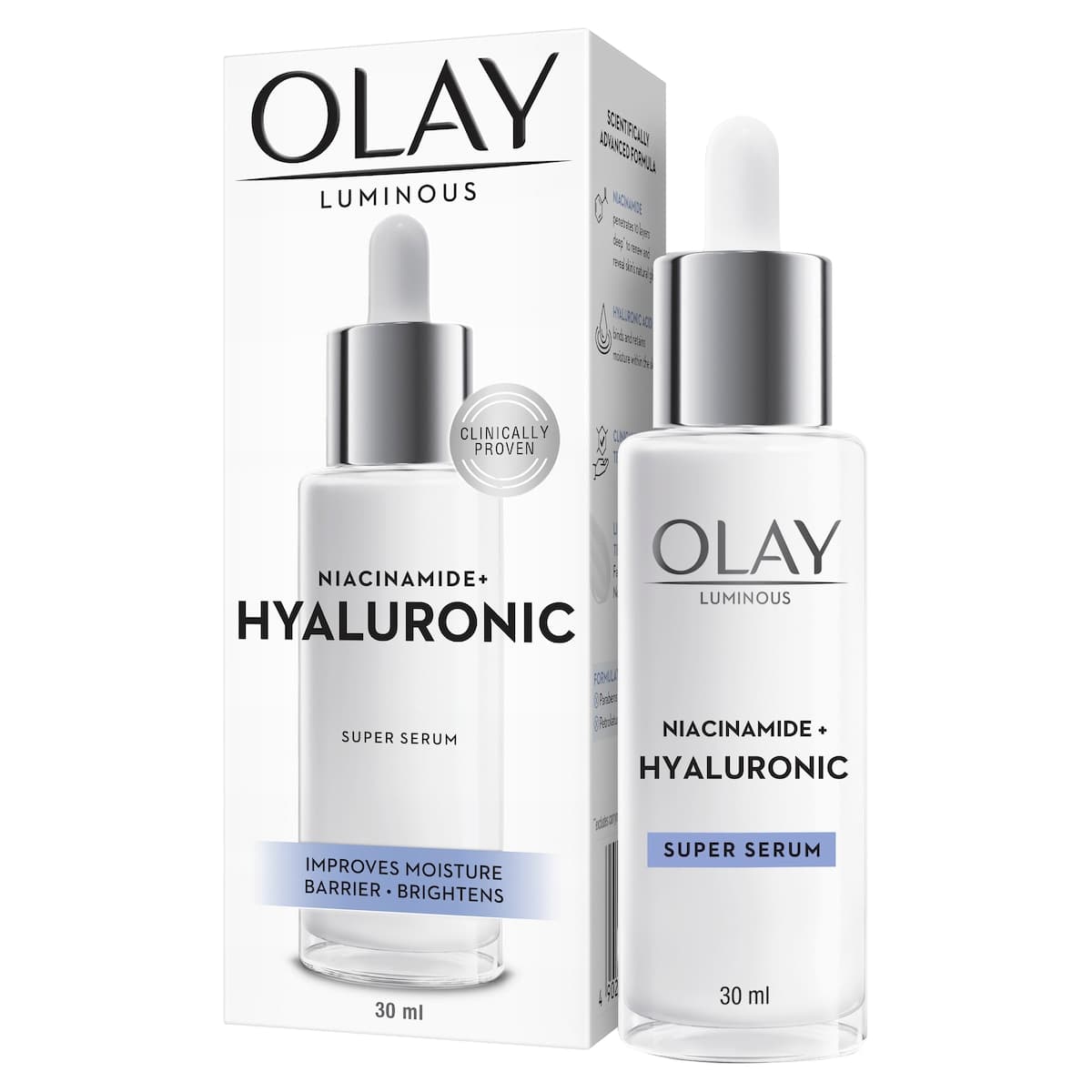 Thumbnail Olay Luminous Niacinamide + Hyaluronic Face Super Serum 30ml