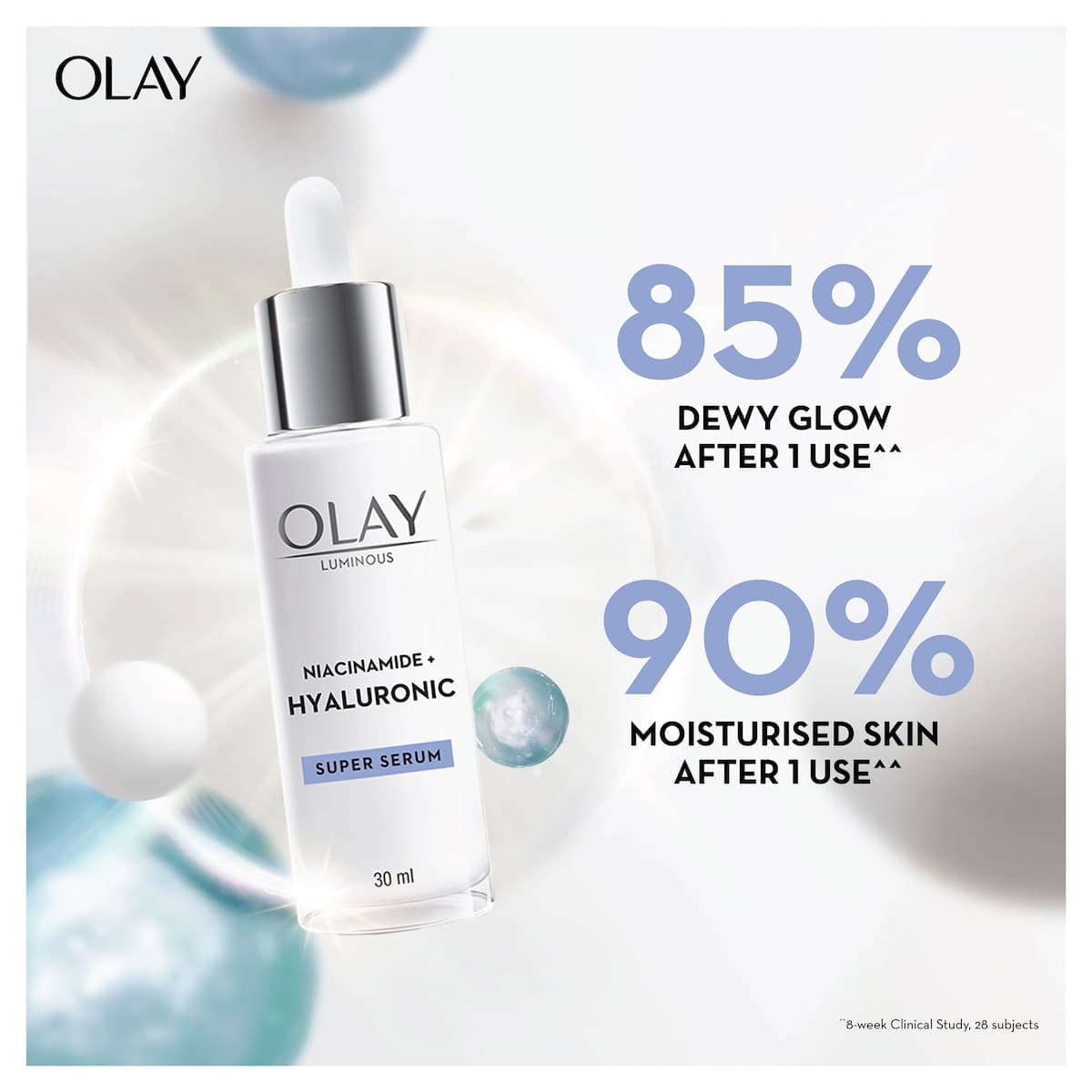 Thumbnail Olay Luminous Niacinamide + Hyaluronic Face Super Serum 30ml