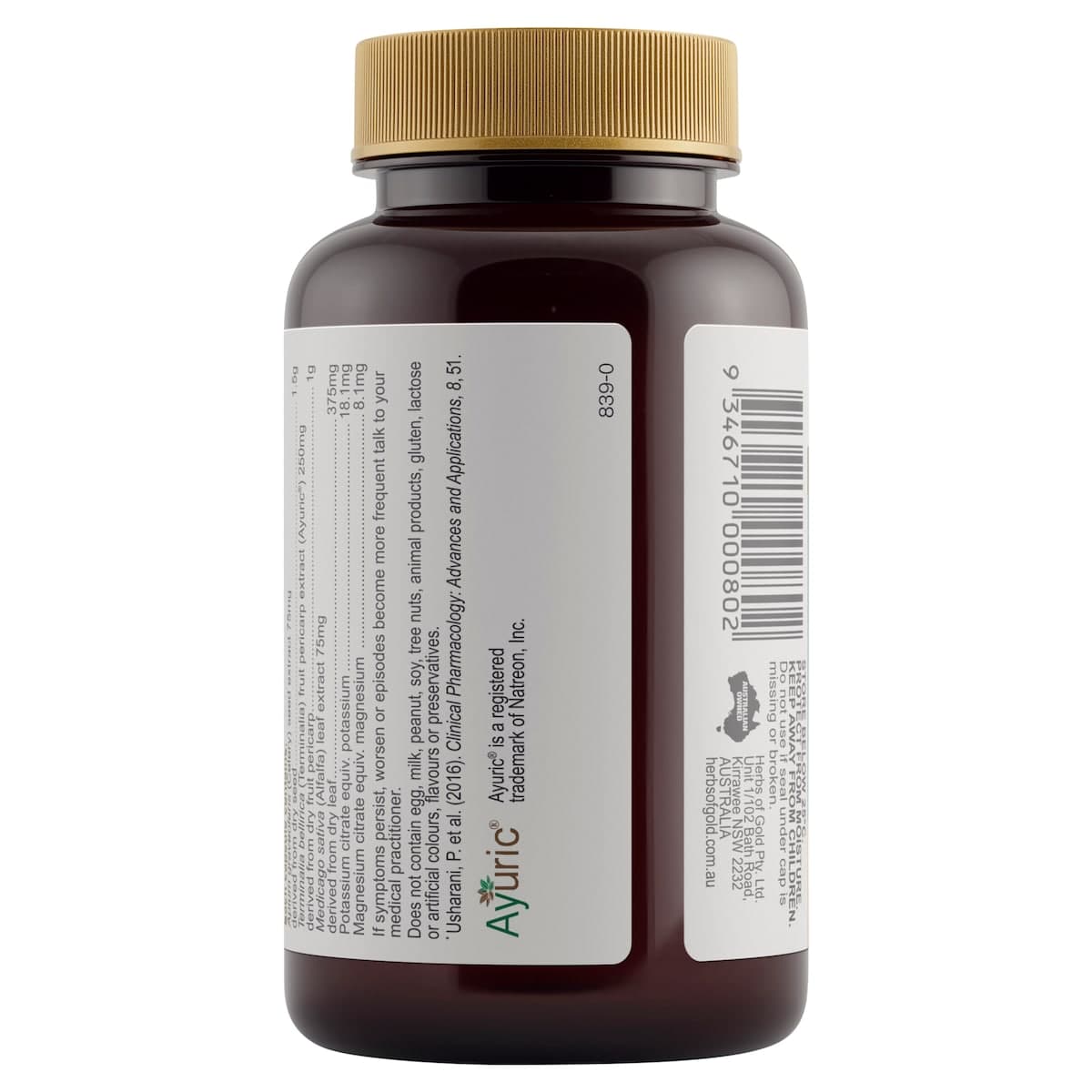 Thumbnail Herbs of Gold Gout Relief Complex 60 Capsules