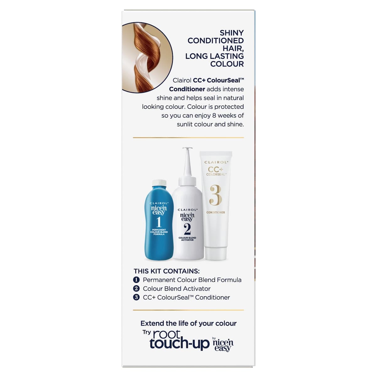 Thumbnail Clairol Nice N Easy 6R Natural Light Auburn Hair Colour