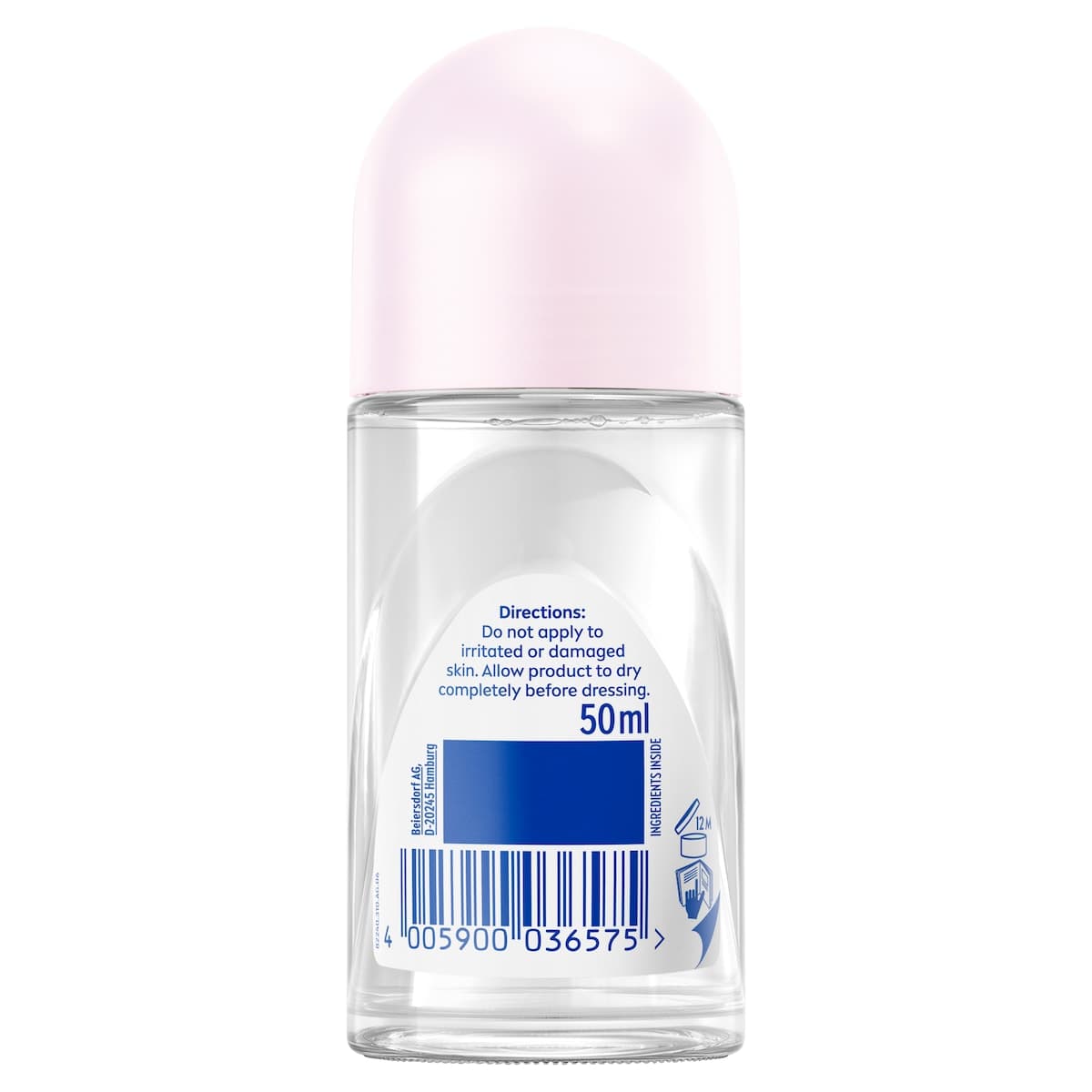Thumbnail Nivea Invisible Black & White Clear Roll-on Deodorant 50ml