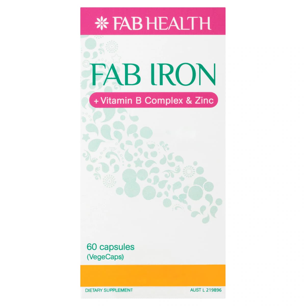 Thumbnail Fab Iron + Vitamin B + Zinc 60 Capsules