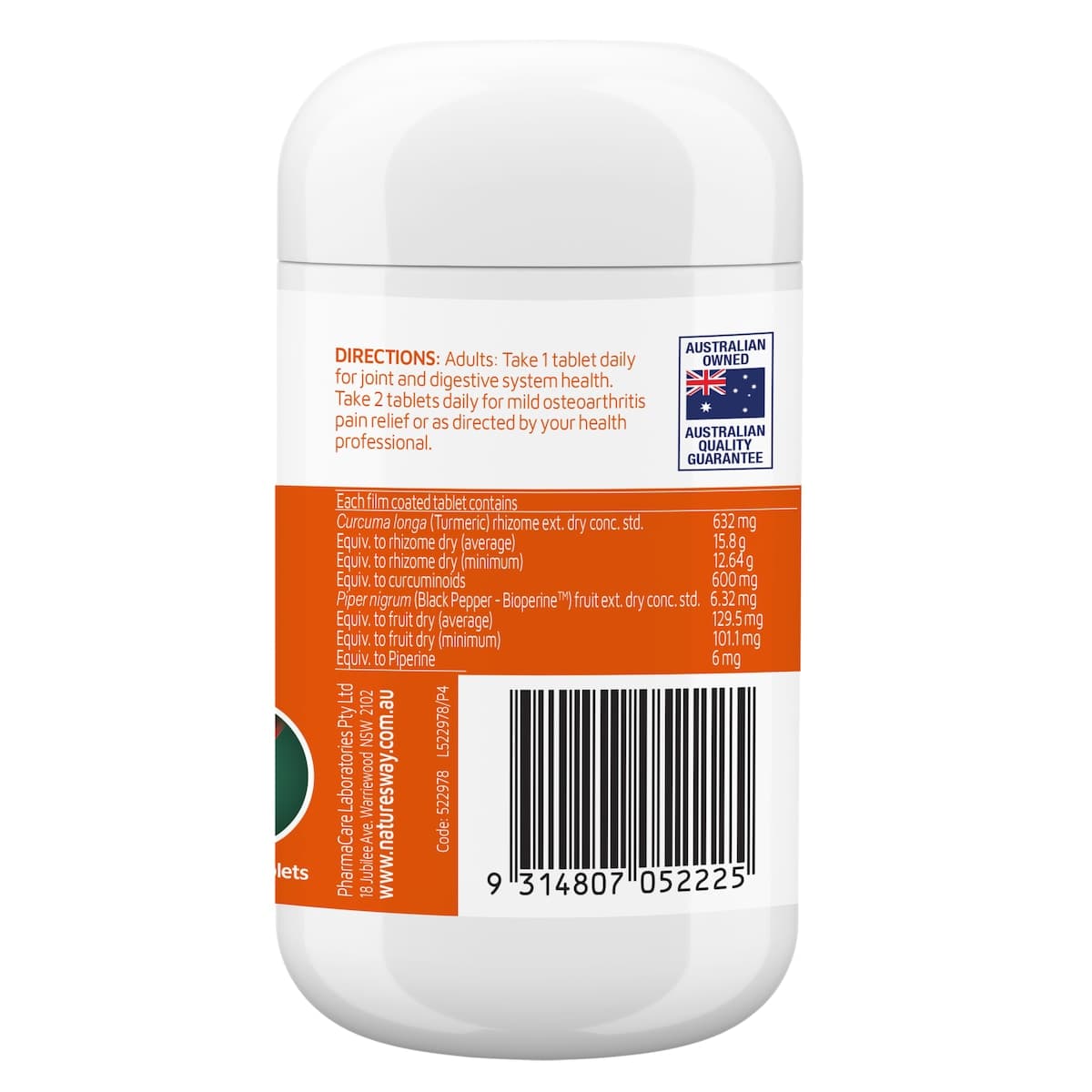 Thumbnail Nature's Way Activated Curcumin Clinical Strength 30 Tablets