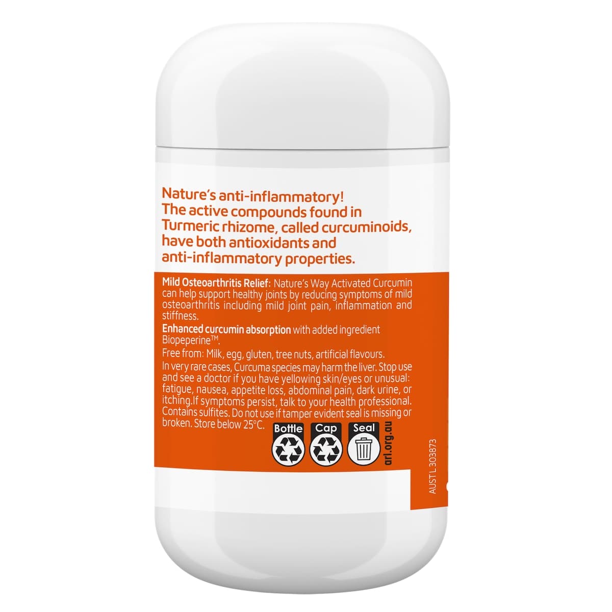 Thumbnail Nature's Way Activated Curcumin Clinical Strength 30 Tablets