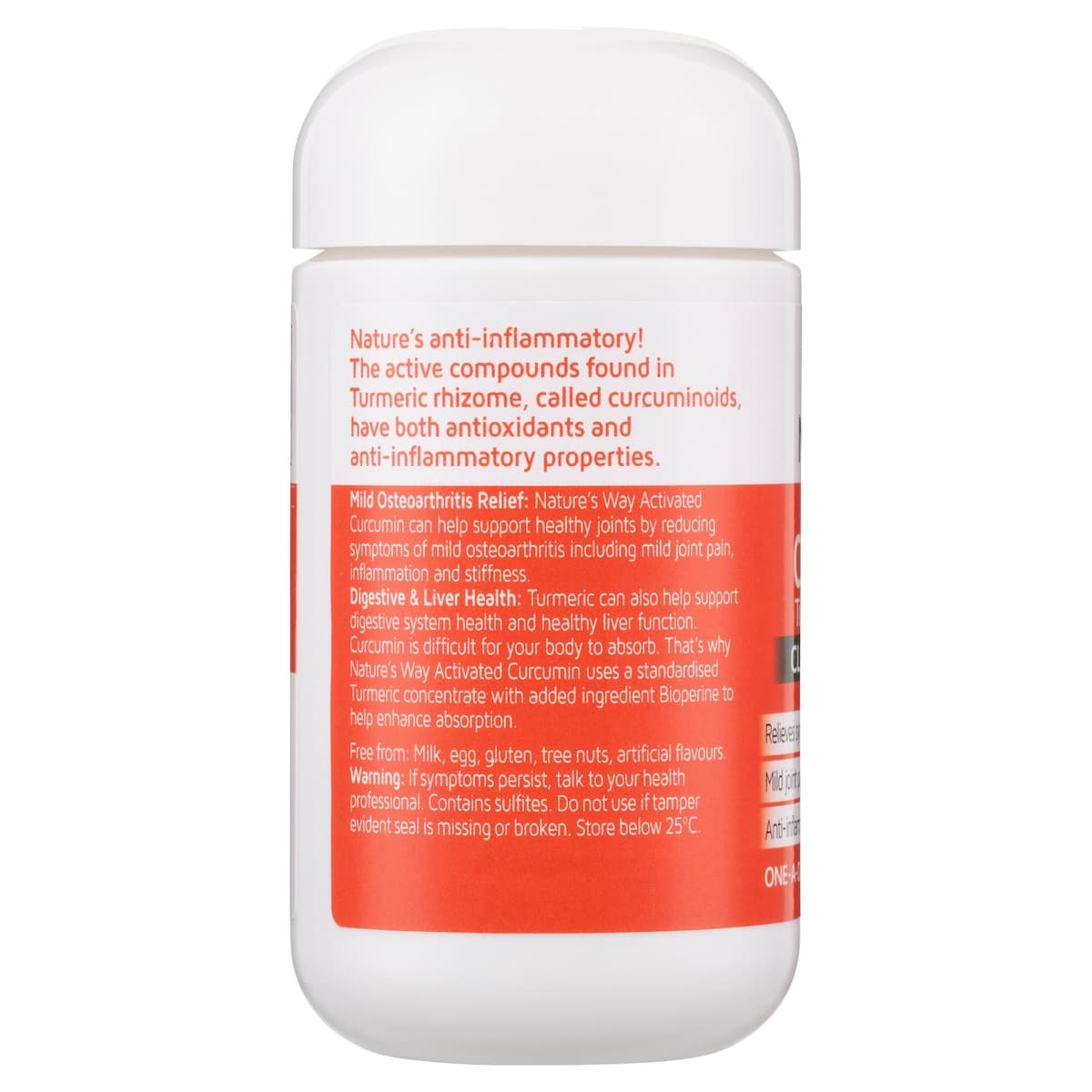 Thumbnail Nature's Way Activated Curcumin Clinical Strength 30 Tablets