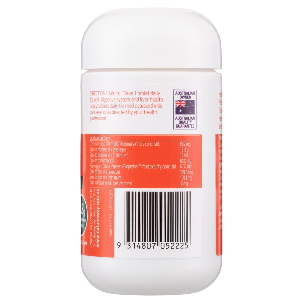 Thumbnail Nature's Way Activated Curcumin Clinical Strength 30 Tablets