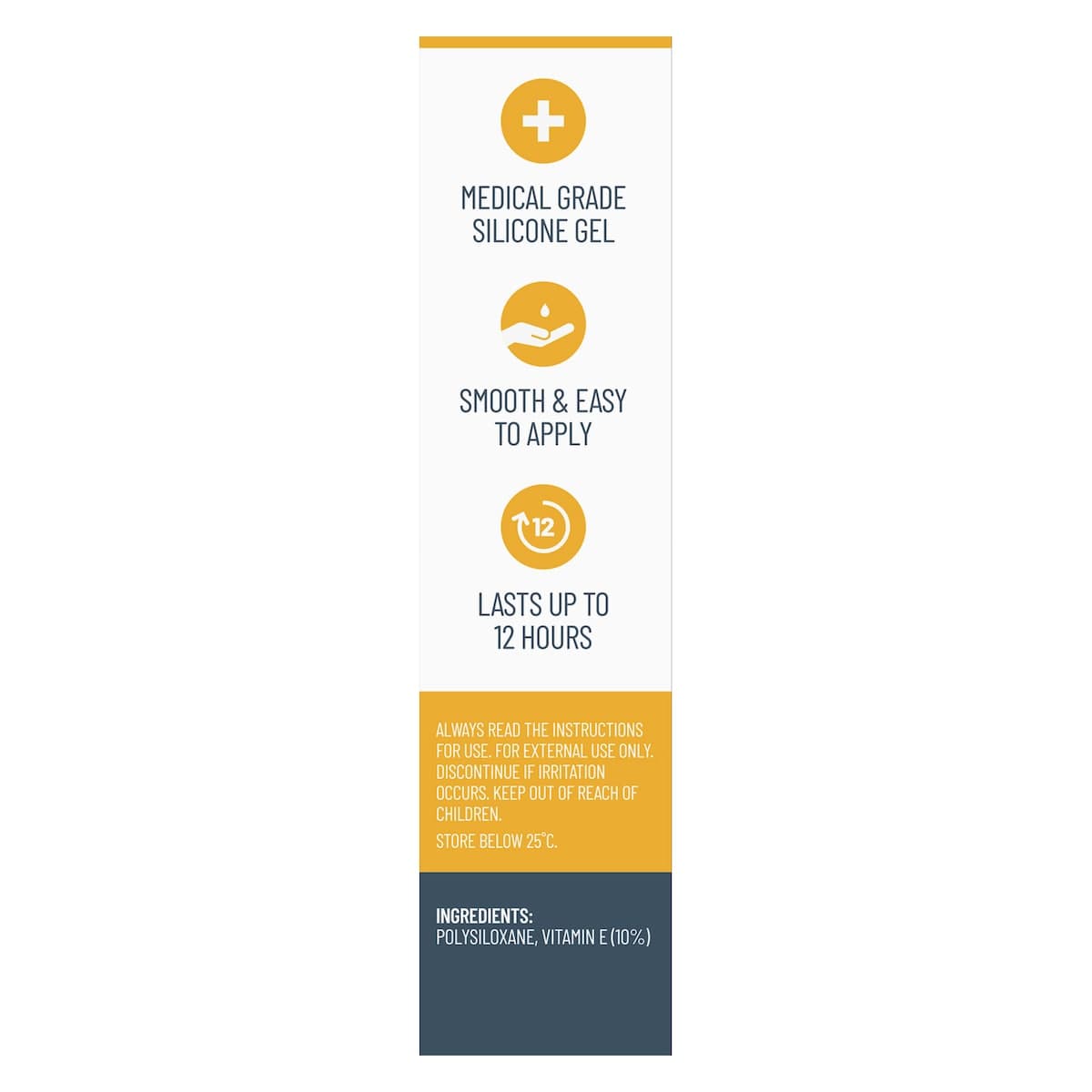 Thumbnail DermaScar Silicone Scar Reduction Gel Plus E 15g