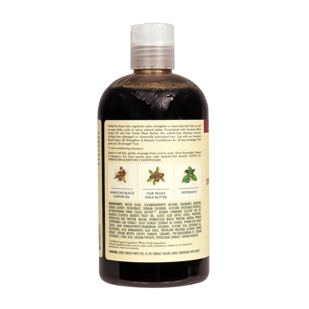 Thumbnail Shea Moisture Jamaican Black Castor Oil Strengthen & Restore Shampoo 384ml