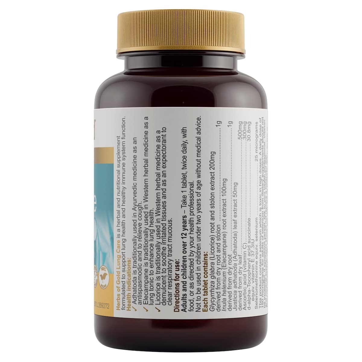 Thumbnail Herbs of Gold Lung Care 60 Tablets