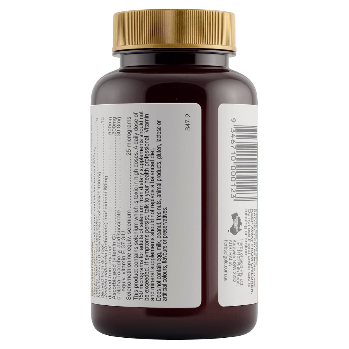Thumbnail Herbs of Gold Lung Care 60 Tablets