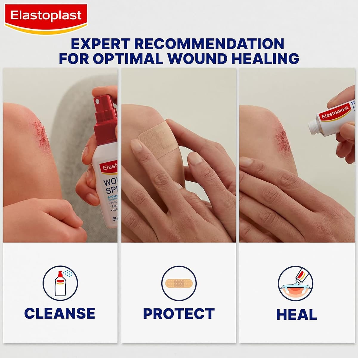 Thumbnail Elastoplast Flexible Fabric Breathable Strips 100 Pack